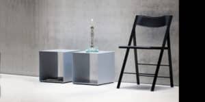 Cubus / Etagère métal Lot de 3