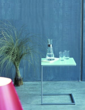 Classico / Table basse carrée 40 cm en verre