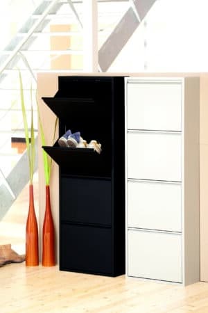 Double Berry 4 / Armoire à chaussures Blanc