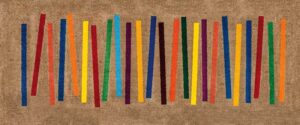 Mixed Stripes / Tapis anti-salissures 80 x 200 cm