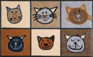 Miau Miau / Tapis anti-salissures 50 x 75 cm