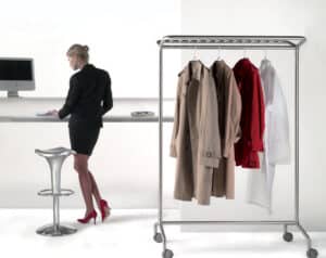 Nox Vesta / Vestiaire sur roulettes