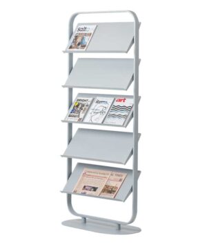 Focus Cascando/ Présentoir porte-revues 5 étagères