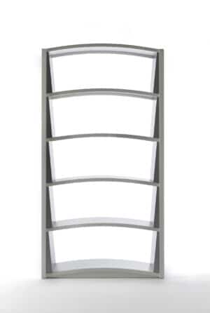 Chiave di volta / Bibliothèque 5 étagères Module de base Anthracite