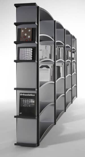 Chiave di volta / Ecran latéral 5 tablettes Anthracite