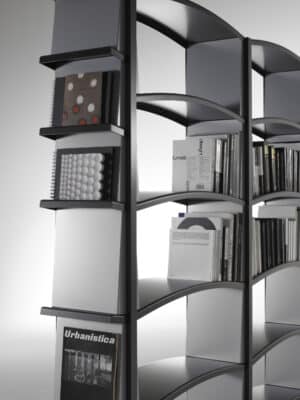 Chiave di volta / Ecran latéral 6 tablettes Anthracite