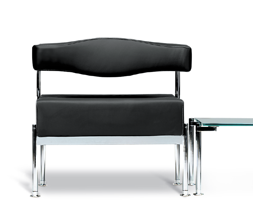 Momo / Fauteuil cuir 1 - MonBureauDesign Momo / Fauteuil cuir Sitia (ref. 10643)