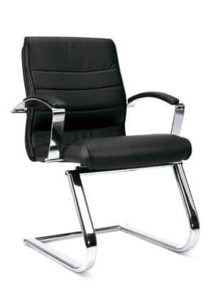 TD-luxe 15 / Siège visiteur cuir