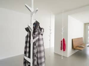 Slide / Porte-manteau Blanc