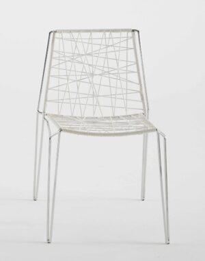 Penelope Strip / Chaise visiteur Blanc