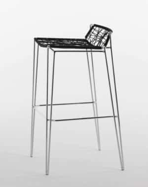 Penelope Strip stool / Tabouret Noir