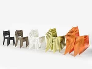 Sabrina / Chaise visiteur Blanc
