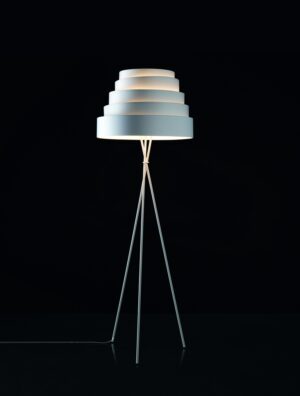 Babel / Lampadaire Blanc