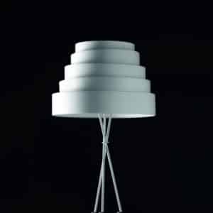 Babel / Lampadaire Blanc