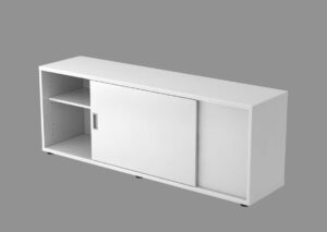 Officina 1 / Console portes coulissantes Blanc