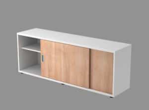 Officina 1 / Console de bureau portes coulissantes