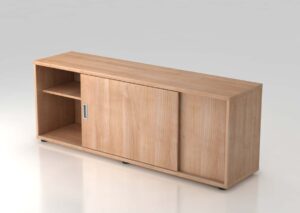 Officina 1 / Console de bureau portes coulissantes