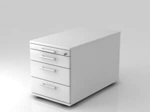 Officina 1 / Caisson 3 tiroirs profond Blanc