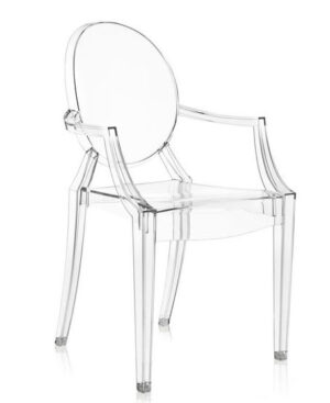 Louis Ghost / Fauteuil Philippe Starck transparent