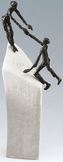 A deux c'est plus facile I / Sculpture