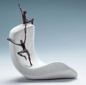 A deux c'est plus facile II / Sculpture