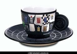 F. Hundertwasser / Tasses espresso par 6