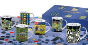 F. Hundertwasser / Mugs par 6