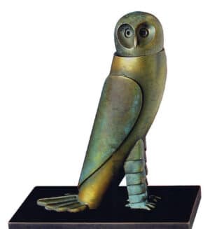 Petite Chouette / Sculpture en bronze