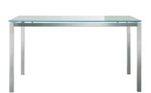 Kuadro / Bureau en verre 180 cm