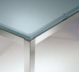 Kuadro / Bureau en verre 180 cm