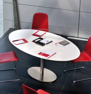 Inox Ellittico / Table ovale 180 x 110 cm