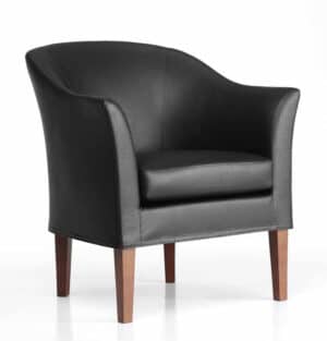 Bea / Fauteuil en cuir