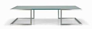Orrizonte / Table basse en verre