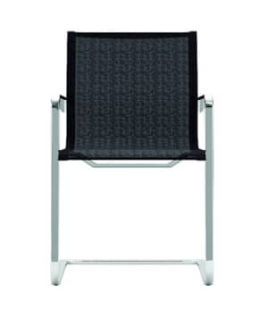 Diva / Fauteuil visiteur dossier résille