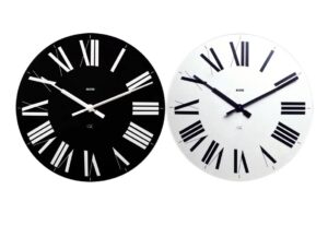 Firenze / Set de 2 horloges Noire et Blanche