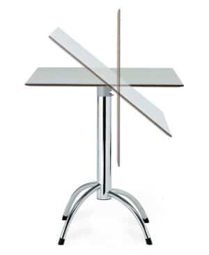 Et-voilà / Table avec plateau rabattable