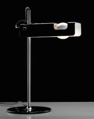 Spider / Lampe de bureau Joe Colombo Noir