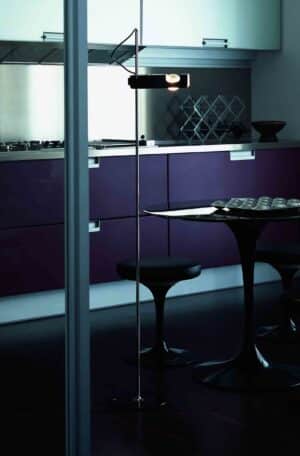 Spider / Lampadaire design noir