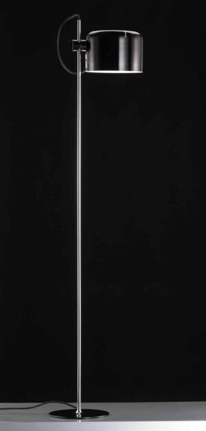 Coupé / Lampadaire Joe Colombo Noir