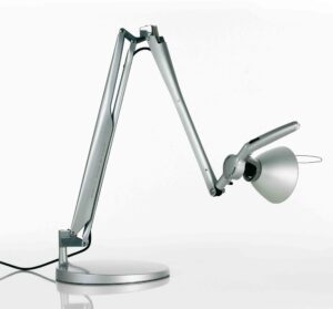 Fortebraccio / Lampe de bureau avec variateur Aluminium