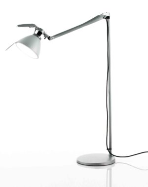 Fortebraccio / Lampadaire design avec variateur Aluminium