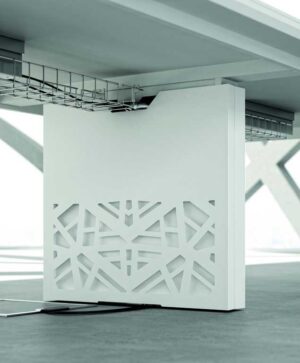 X8 / Table de réunion rectangulaire 480 x 140 cm Blanc