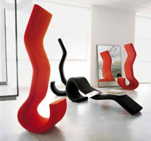Ercolina / Canapé design basculant Noir