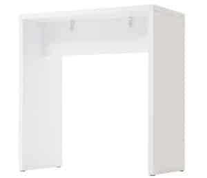 Meetingpoint / Comptoir Mange-debout H108 x L104 x P50 cm Blanc