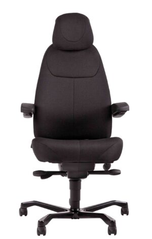 Confort Tissu / Fauteuil 24 heures Tissu Xtreme Noir