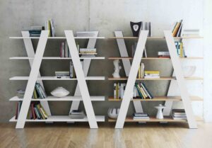 Wind / Etagère H160 x L156 cm Blanc