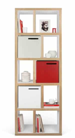 Berlin / Etagère haute 5 niveaux H198 x L70 cm Plywood