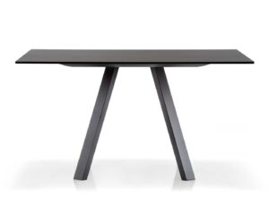Arki-Table / Table de réunion carrée 139 x 139 cm Noir