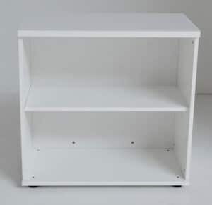 Ogi Y / Etagère basse 2 tablettes H78 x 80 cm Blanc