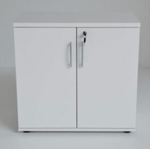 Ogi Y / Armoire basse 2 portes H78 x 80 cm Blanc